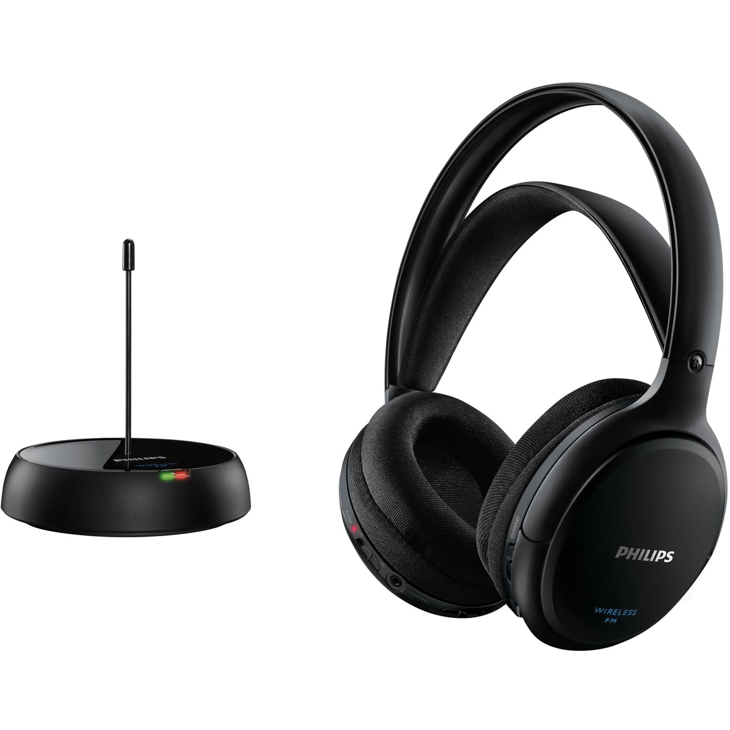 Wireless headphones with FM technology SHC5200. 14h playing time, Comfortable fit.