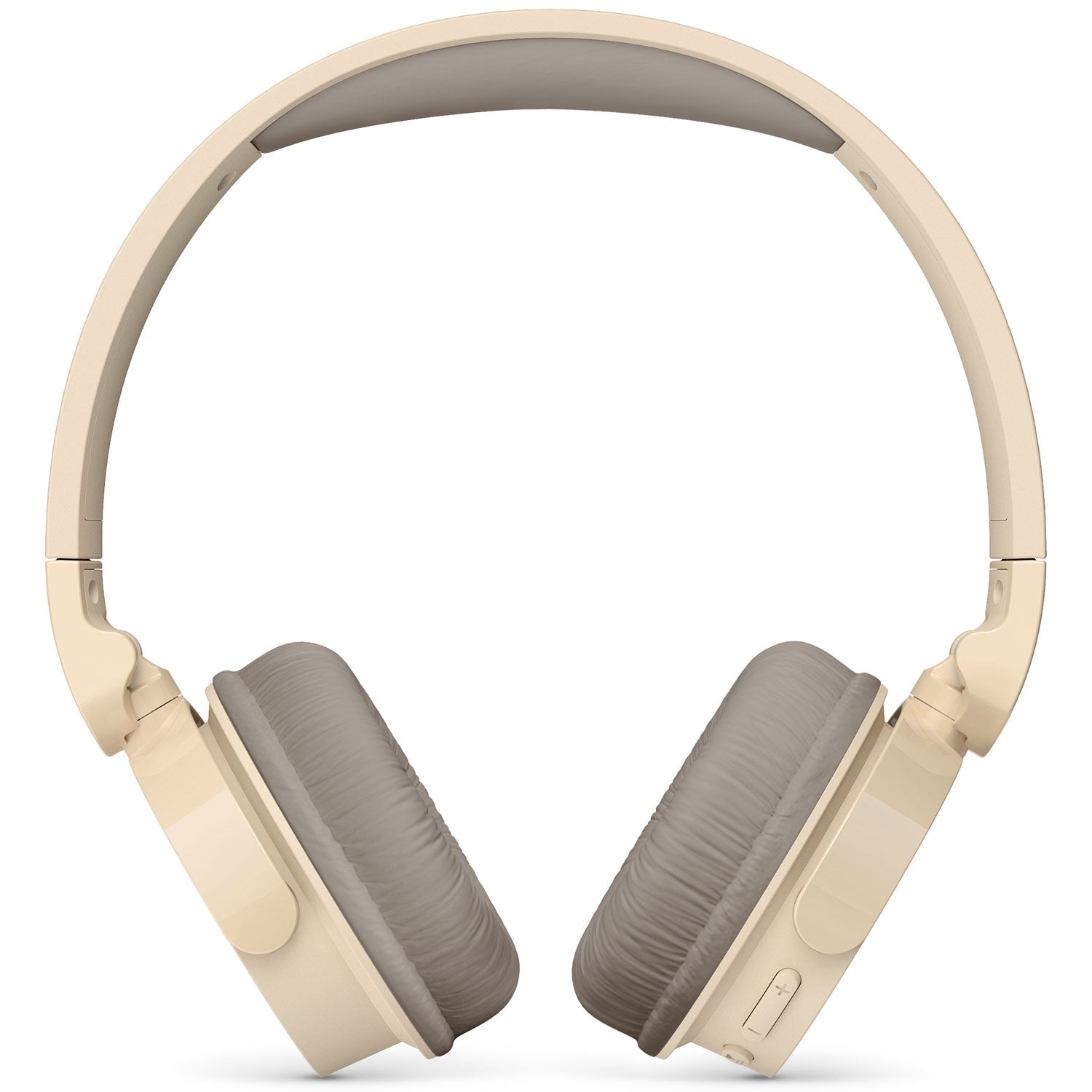 Wireless on-ear headphones TAH3209BG, 25h playing time, light and comfortable. Beige.