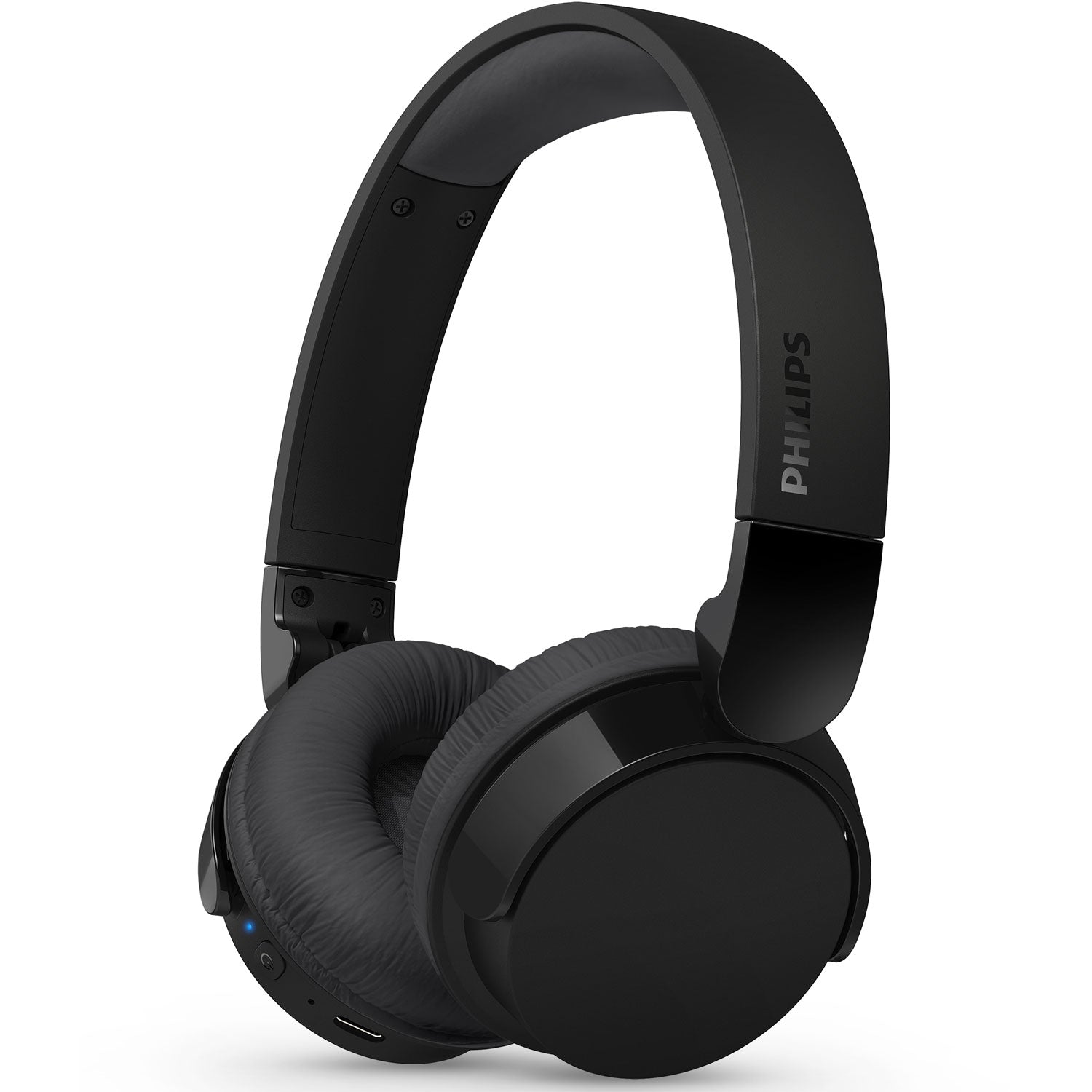 Wireless on-ear headphones TAH3209BK, 25h playing time, light and comfortable. Black.