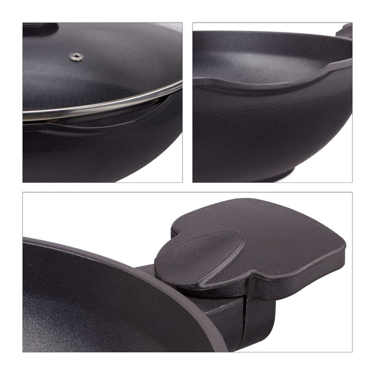 Wok with lid