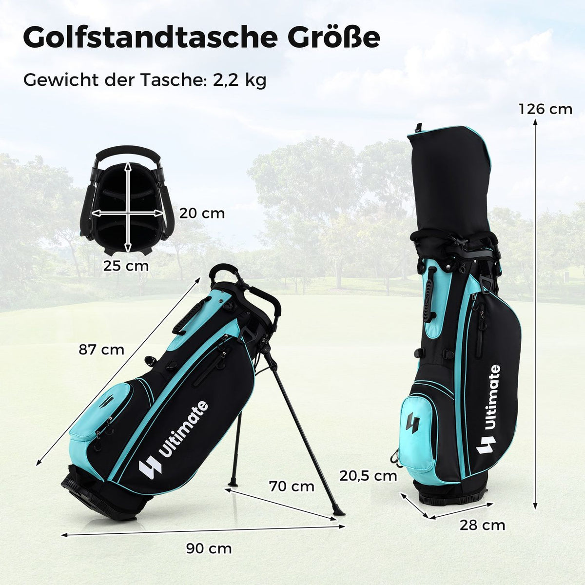 Women's 15-Piece Golf Club Set with Bag & Rain Cover
