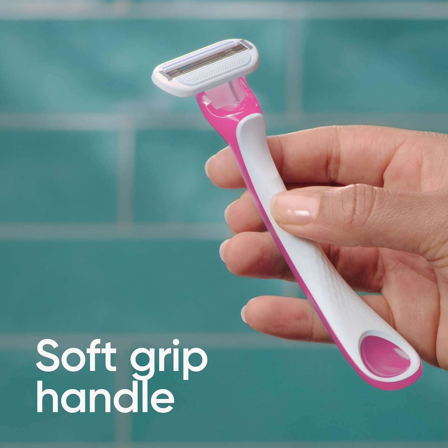 Women's Disposable Razors, 3 Blades, Tropical Scent, 3 Pack