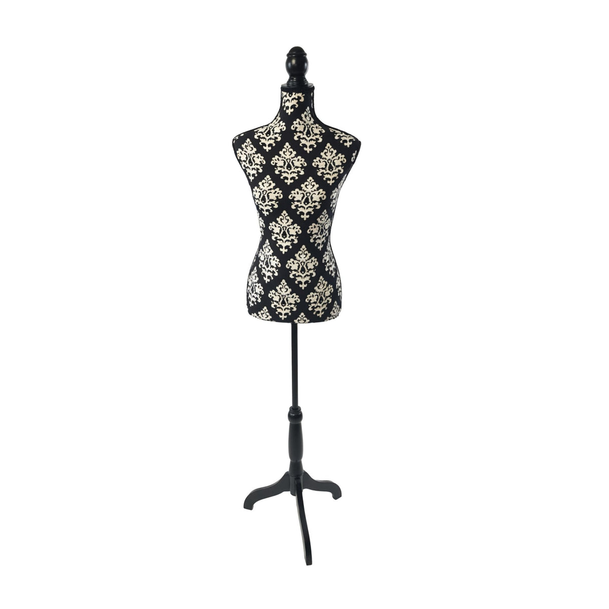 Women's Dress Form, Adjustable, Size 36/38, Baroque Cover