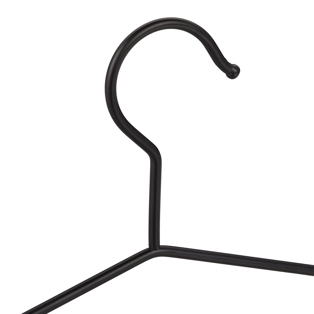 Wood and metal hangers - set of 12