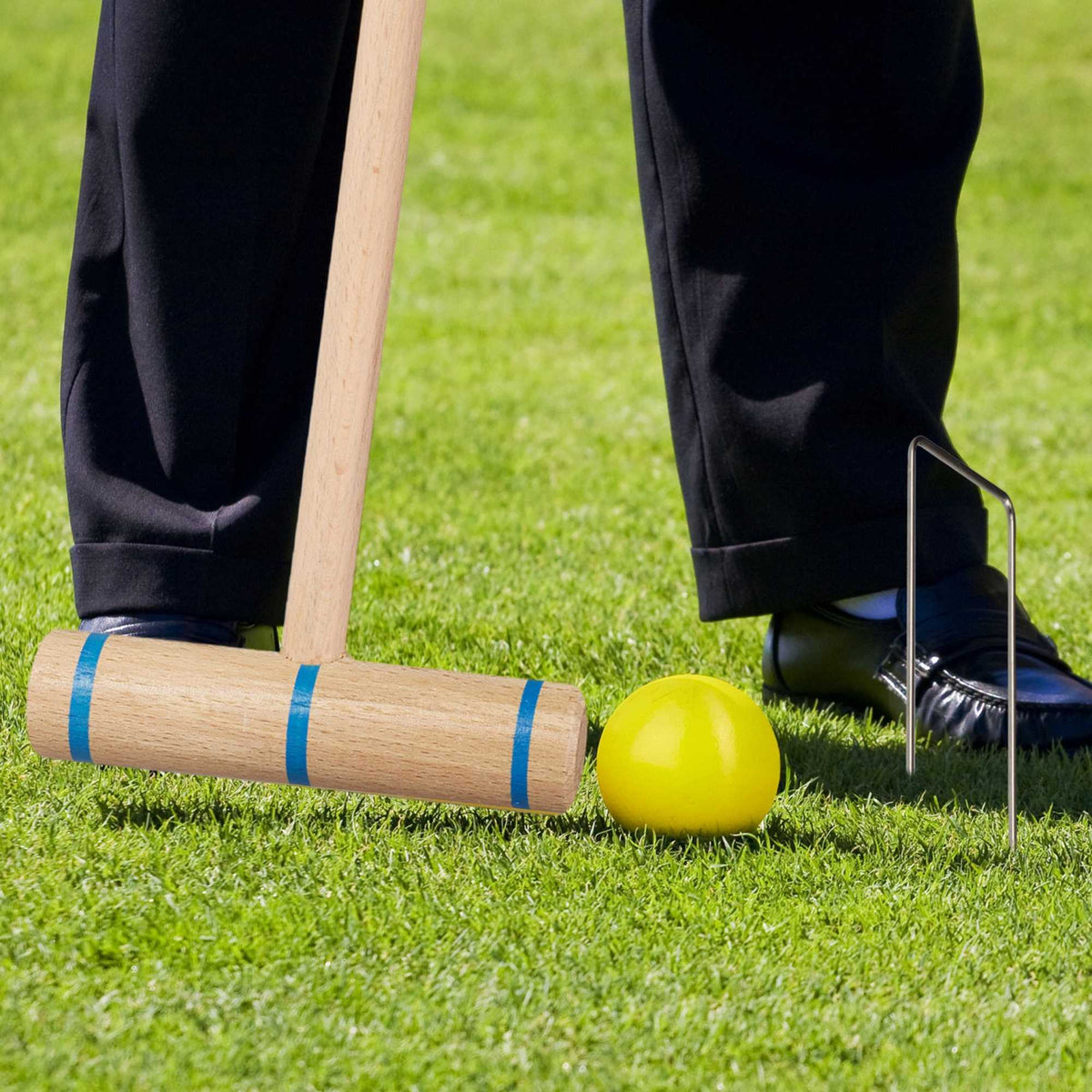 Wooden Croquet Game 6 Players