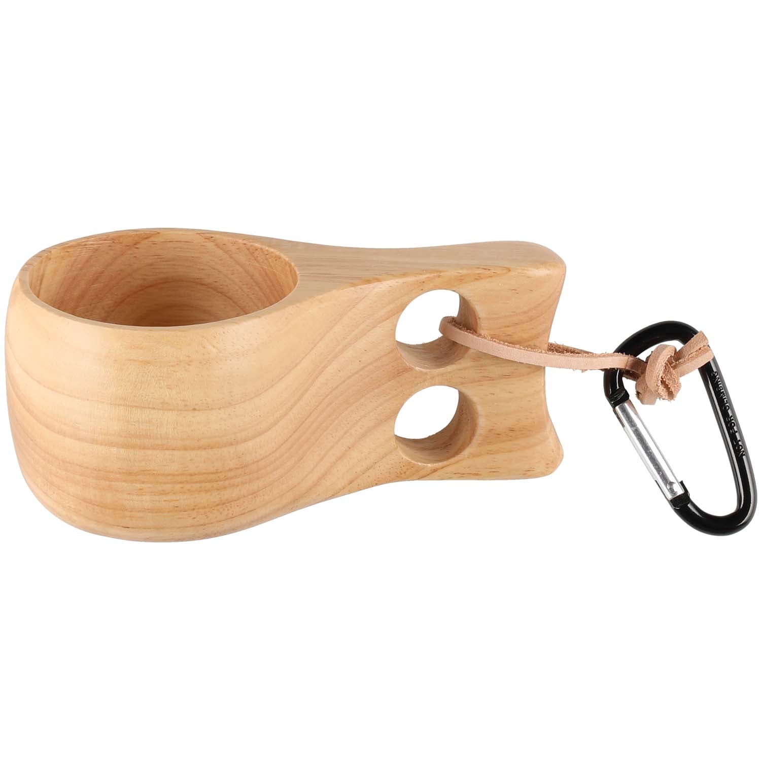 Wooden Cup & Folding Grill Stick Gift Set for Outdoors