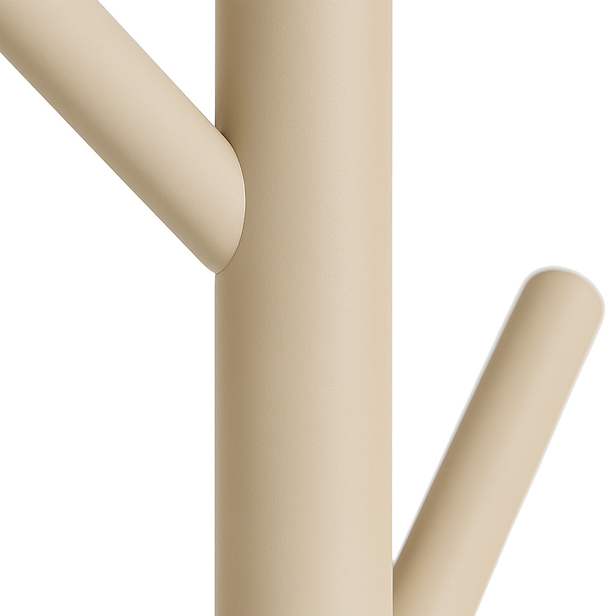 Wooden Freestanding Coat Rack with 8 Hooks