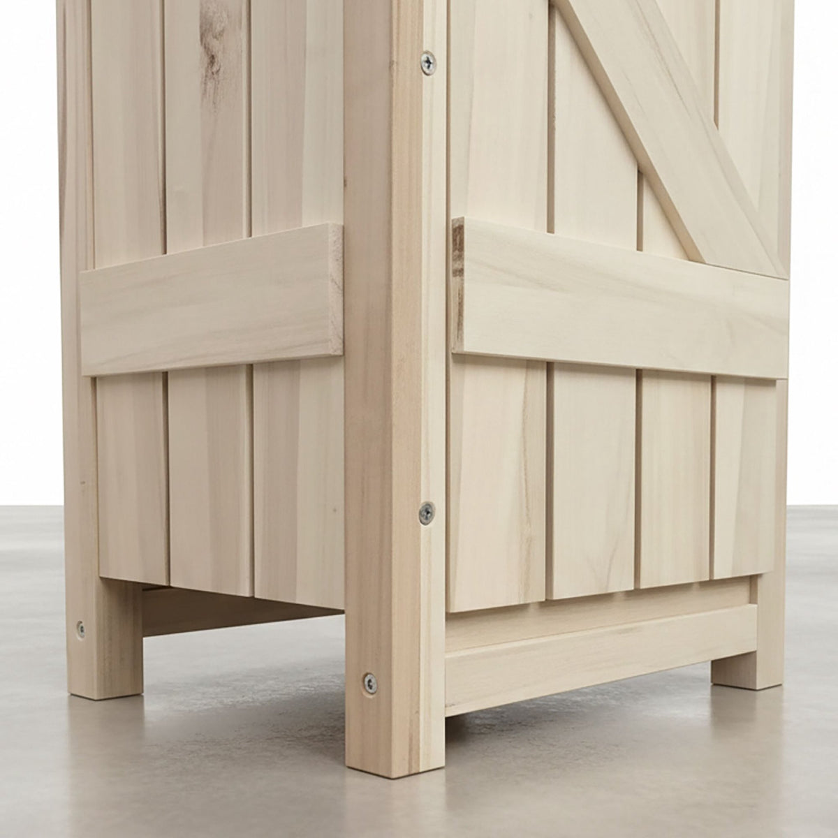 Wooden Hobby Horse Stable for 2 Horses