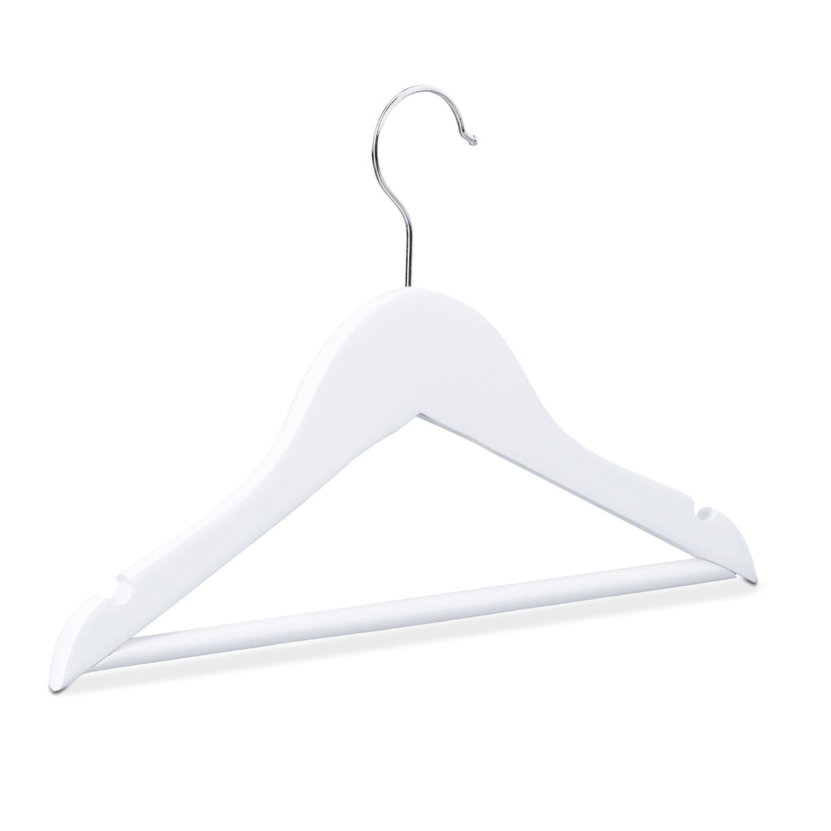 Wooden Kids' Clothes Hangers Set of 20