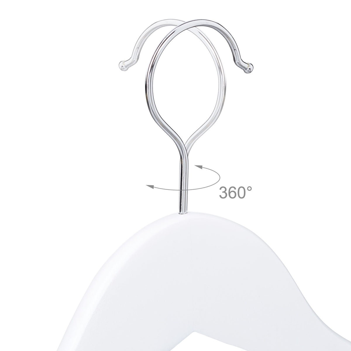 Wooden Kids' Clothes Hangers Set of 20