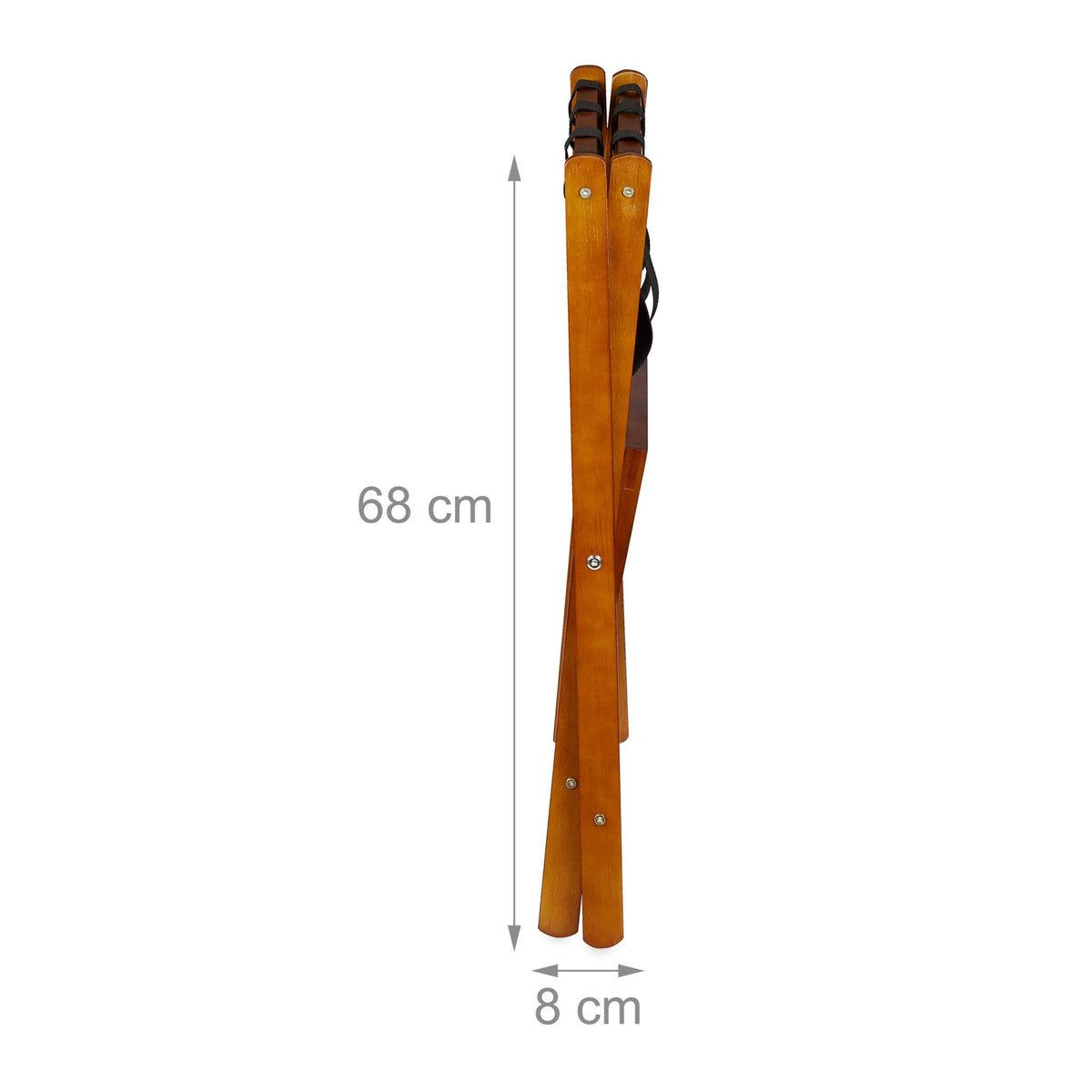 Wooden Luggage Rack Foldup with 2 Racks