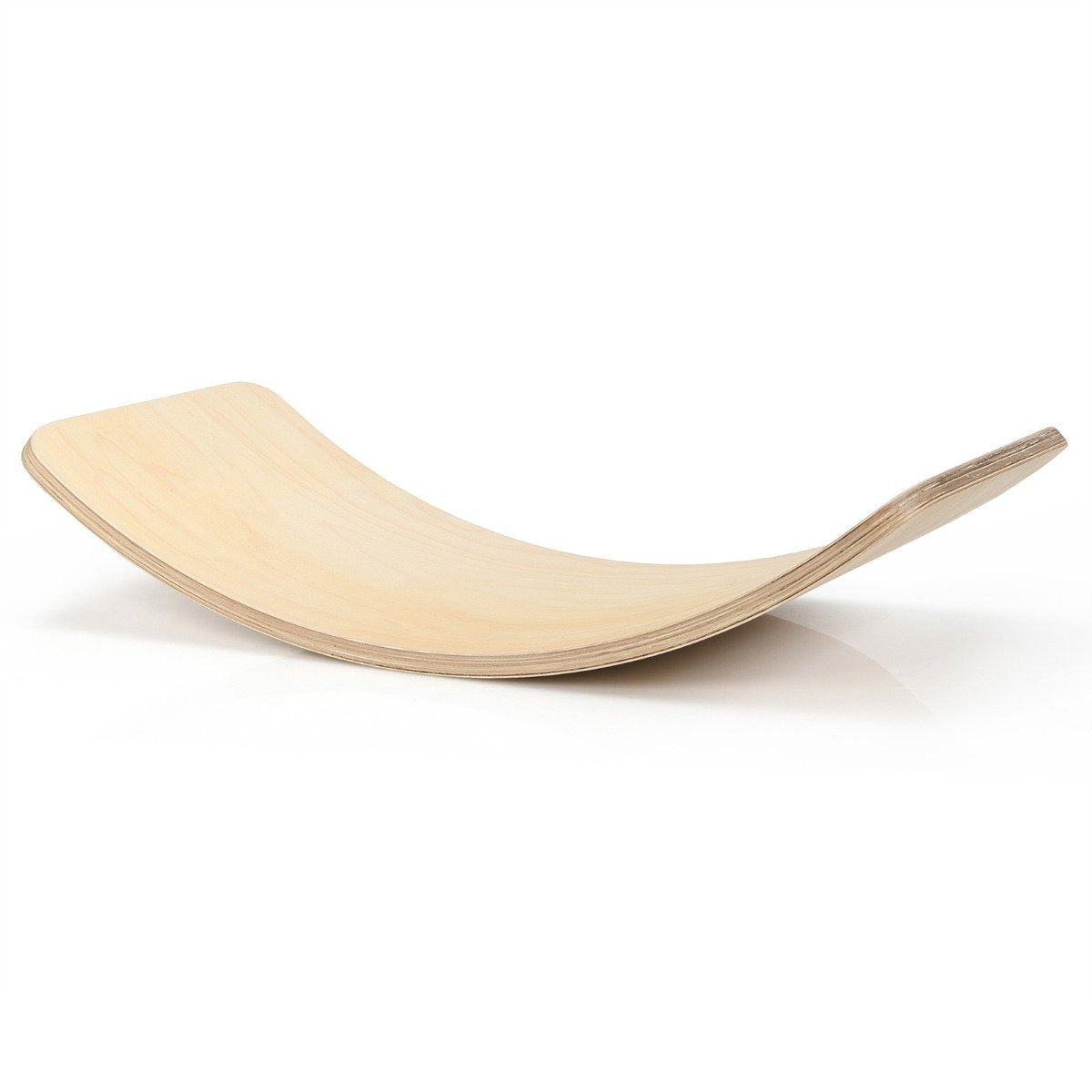 Wooden balance board Waldorf board made of wood for children 90 x 39 x 19.5 cm natural
