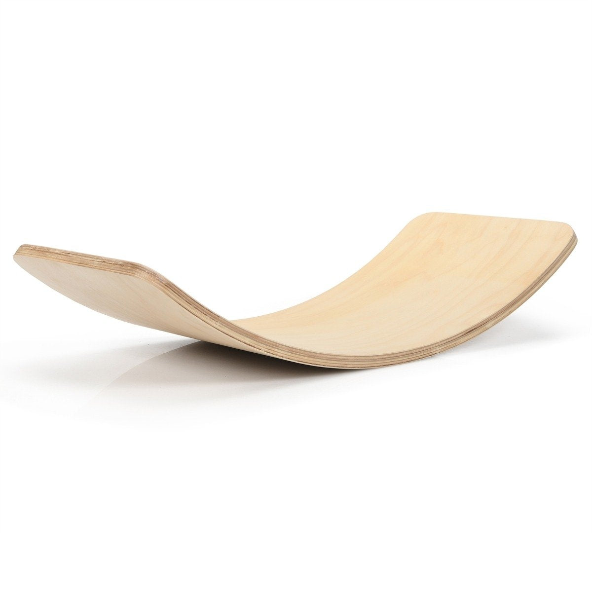Wooden balance board Waldorf board made of wood for children 90 x 39 x 19.5 cm natural