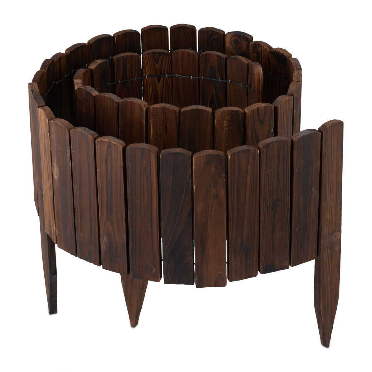 Wooden beet edge, flexible