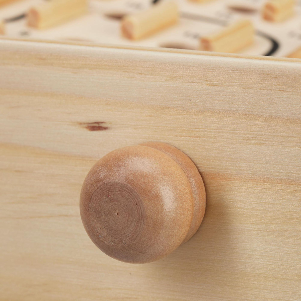 Wooden maze game