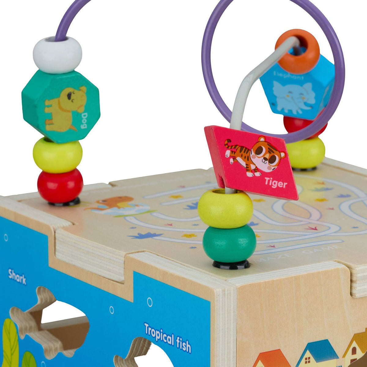 Wooden motor games