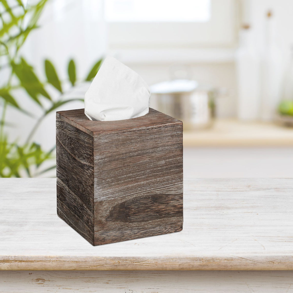 Wooden napkin holder