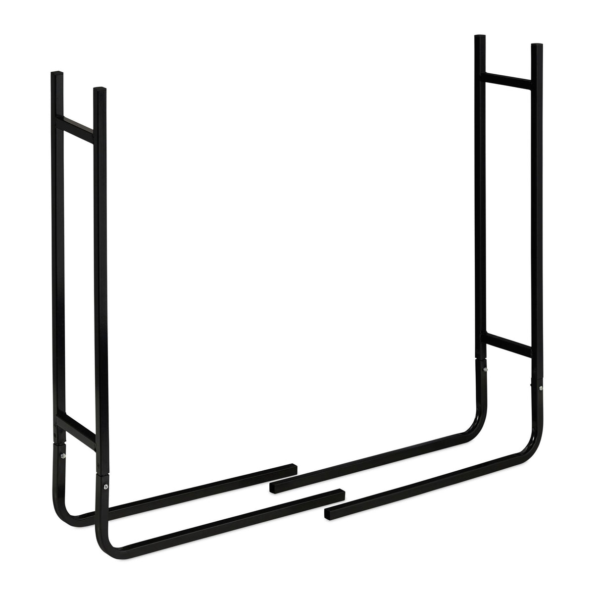 Wood stand in steel