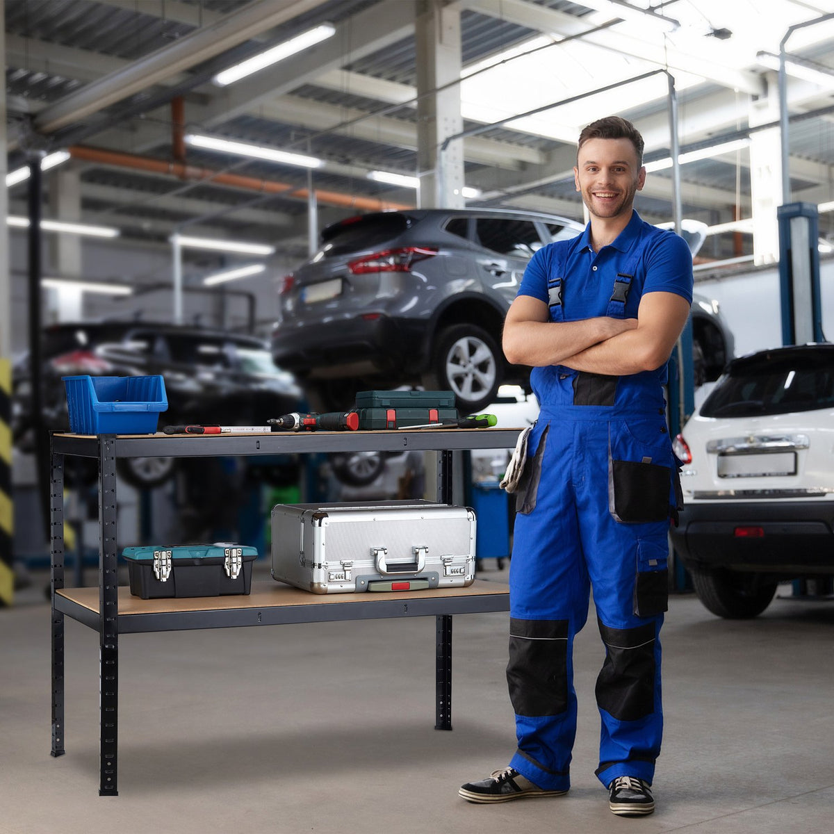 Workbench with 2 Levels