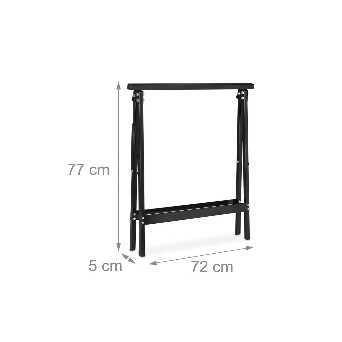 Work trestle steel, set of 2