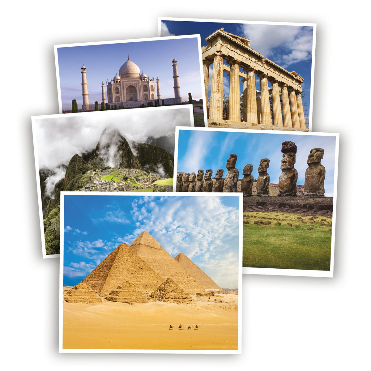 World Wonders Quiz Game, Fun Facts & Adjustable Difficulty