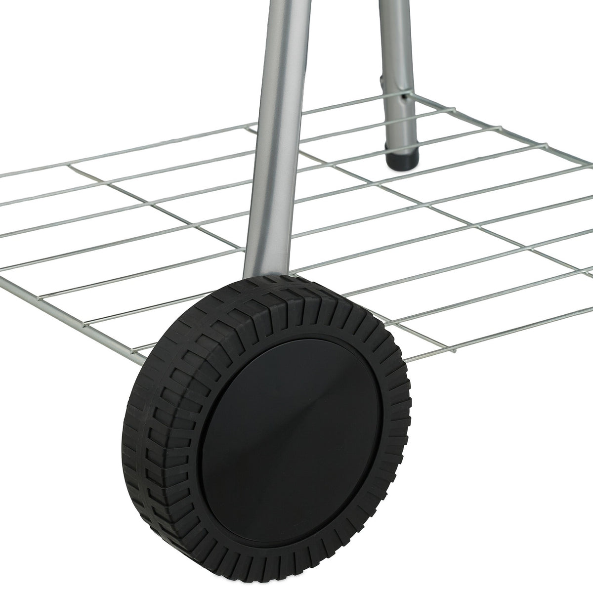 XXL Kettle BBQ Grill with Wheels, Large Cooking Surface