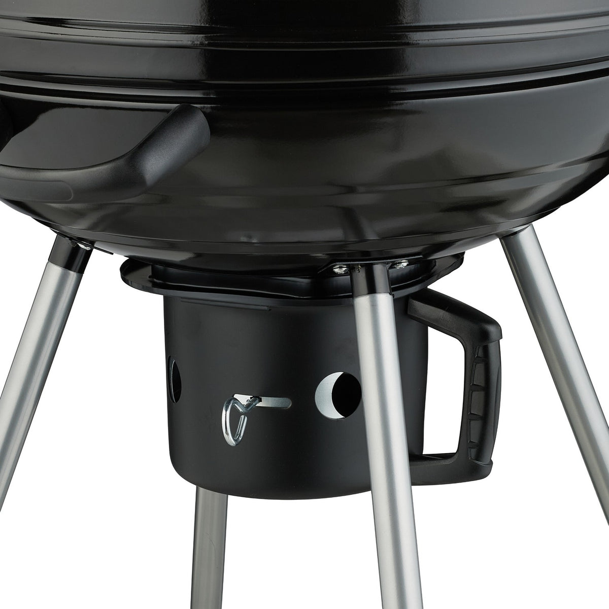 XXL Kettle BBQ Grill with Wheels, Large Cooking Surface