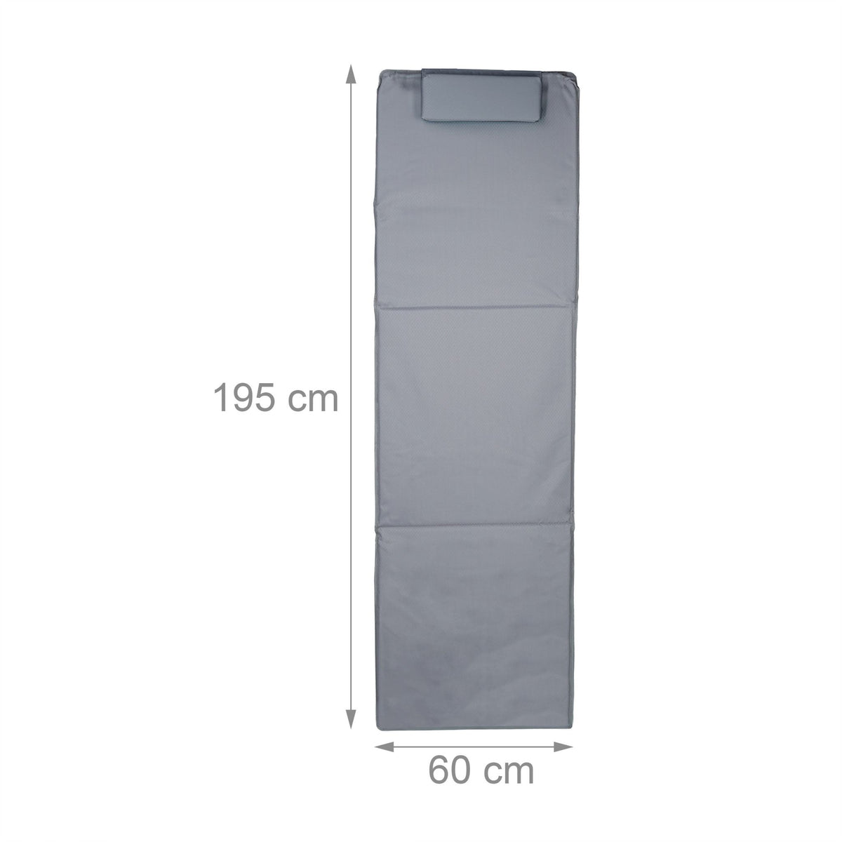 XXL beach mat with pillow
