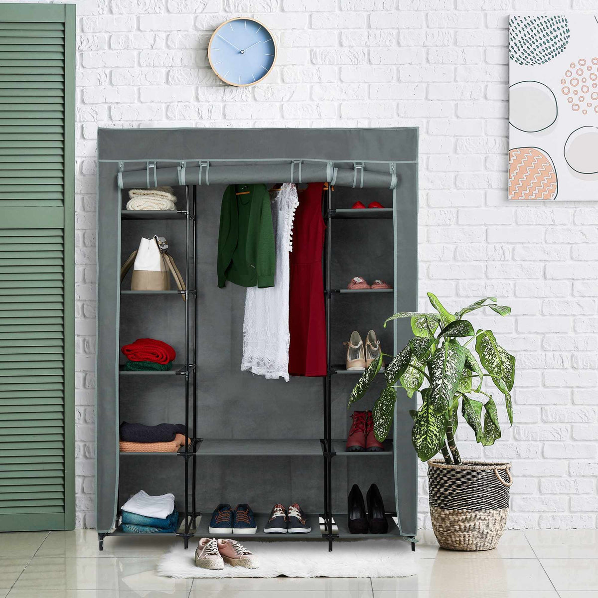 XXL fabric wardrobe