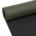 Yoga Mat 4mm Thick, Forest Green/Black