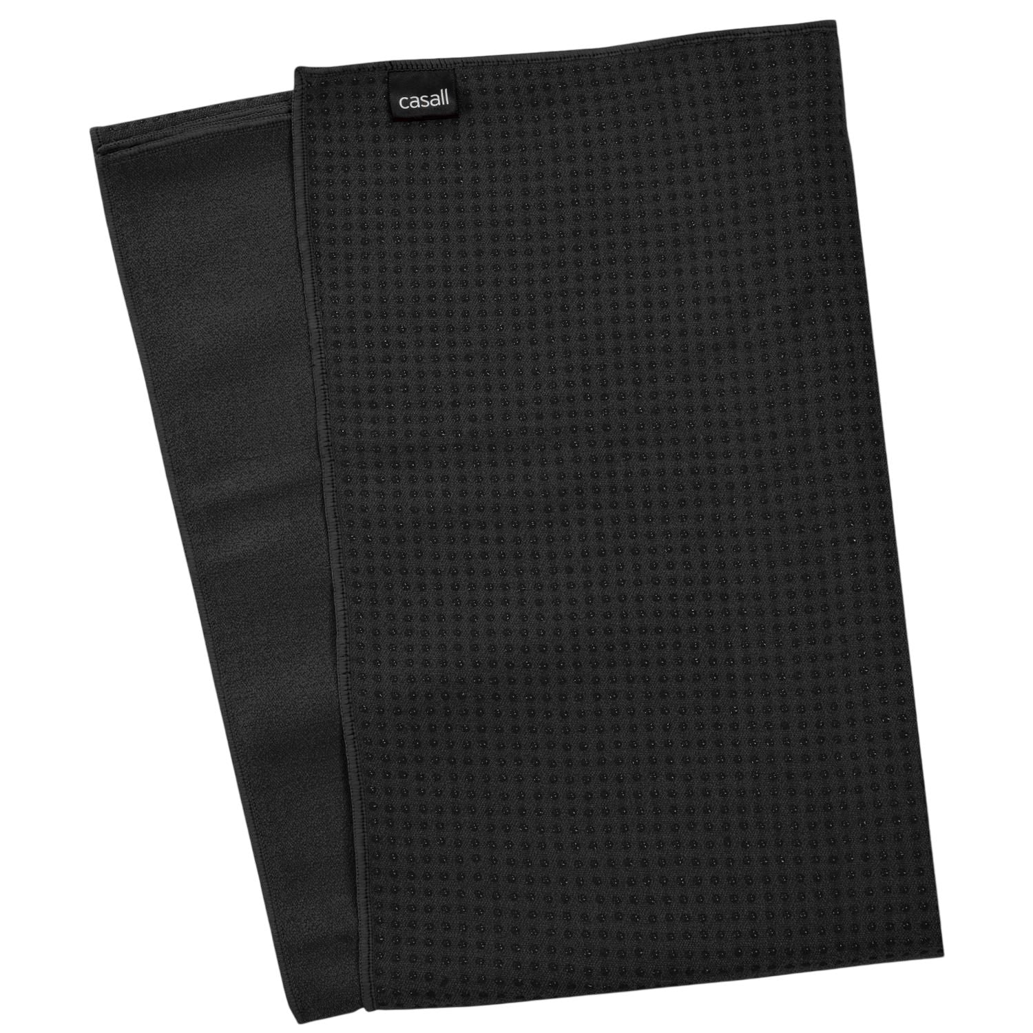 Yoga Towel, Non-Slip, 183x65cm, Black