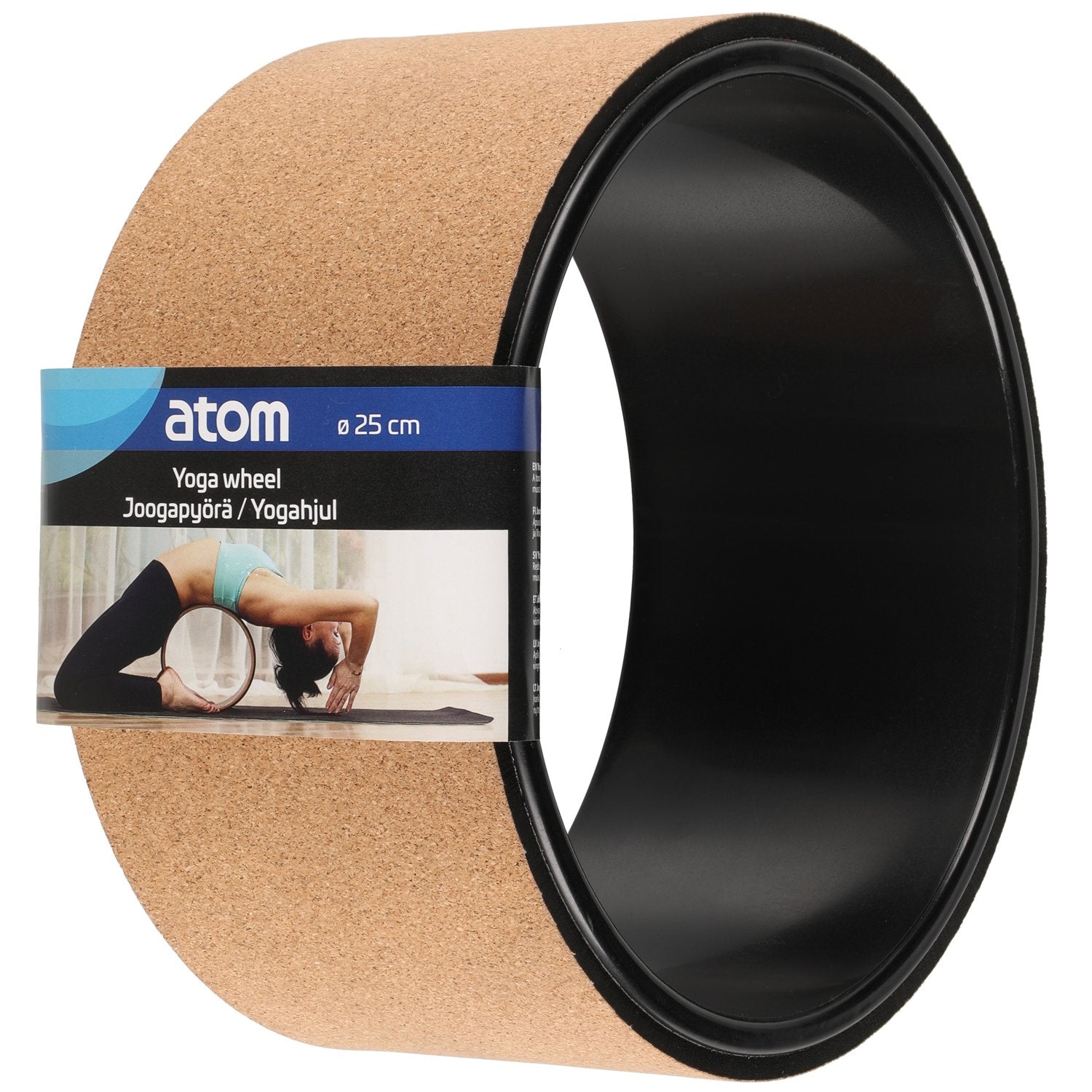 Yoga wheel Cork 25 cm