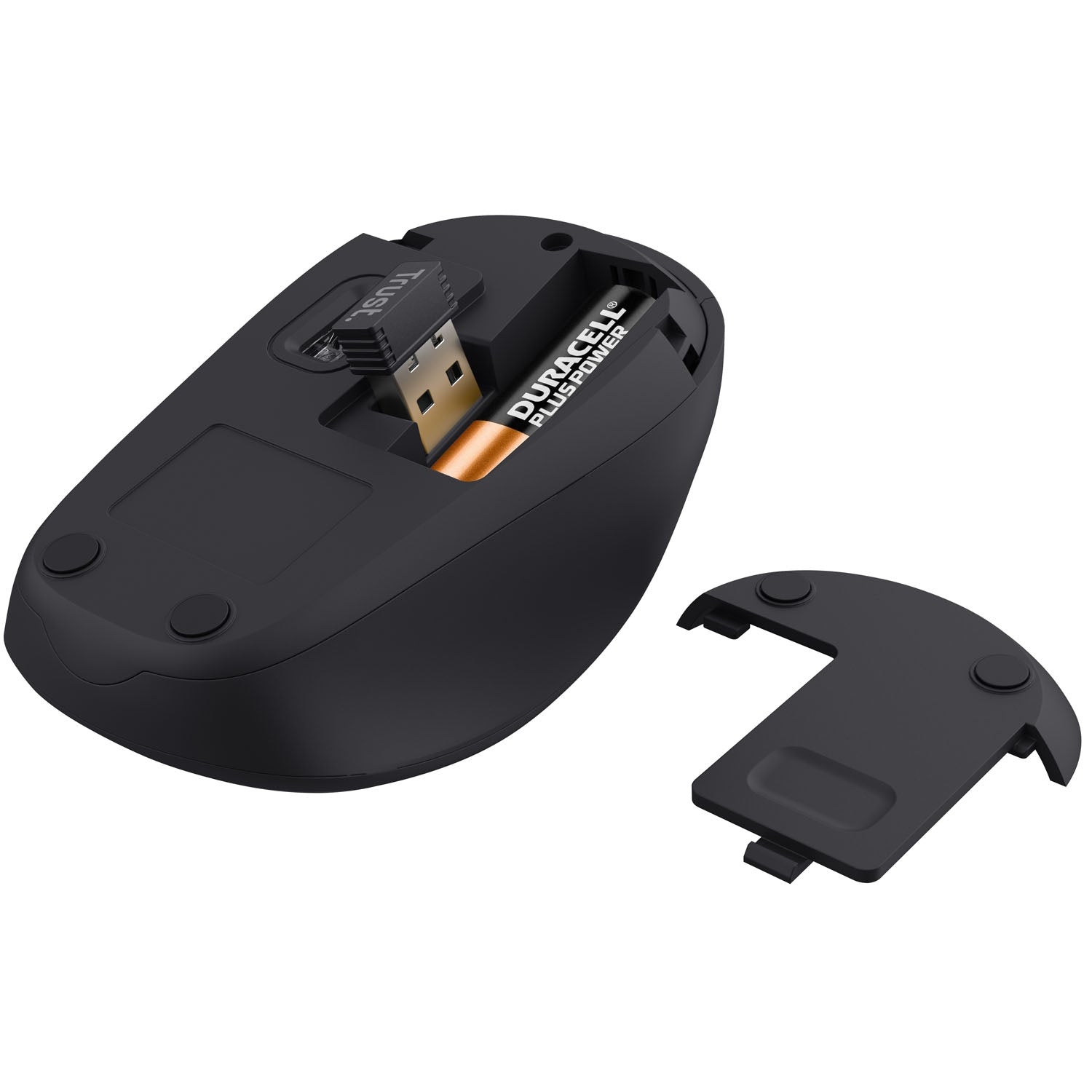 Yvi+ Wireless mouse Eco-design Black
