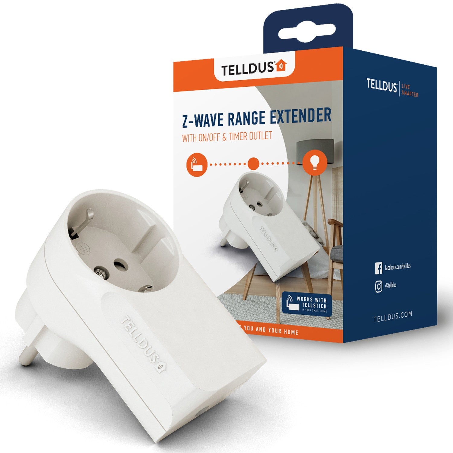 Z-Wave Socket with range extender