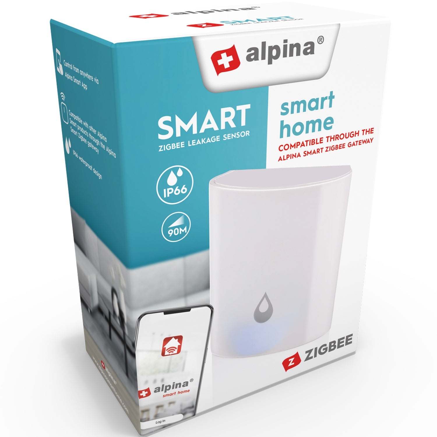 Zigbee Smart Water and Leakage Sensor