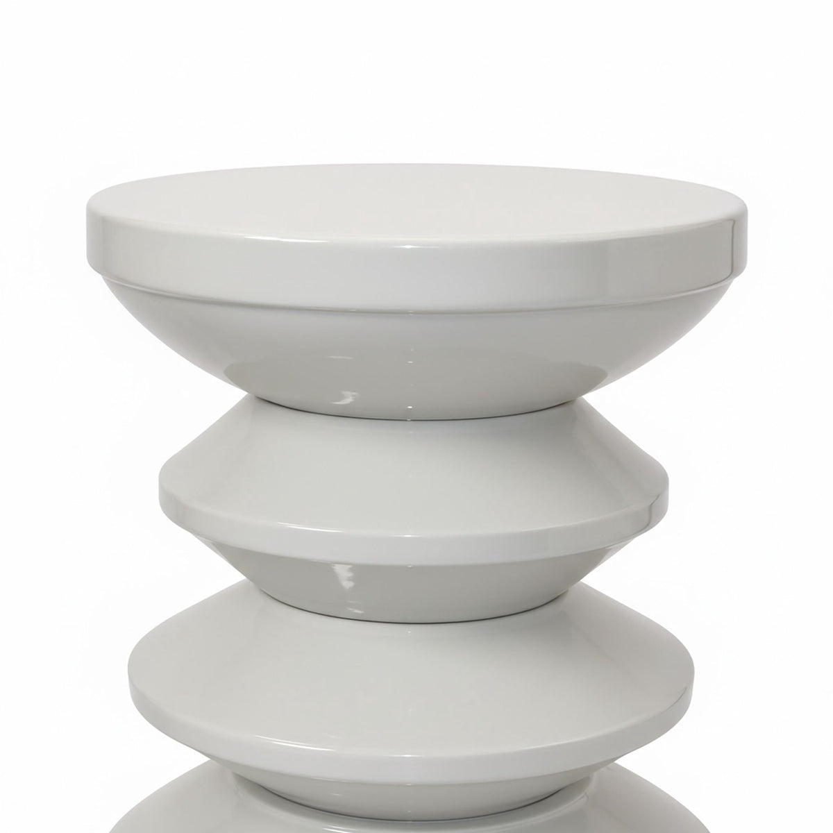 Zigzag Side Table & Stool – Space Age Design, Versatile Use