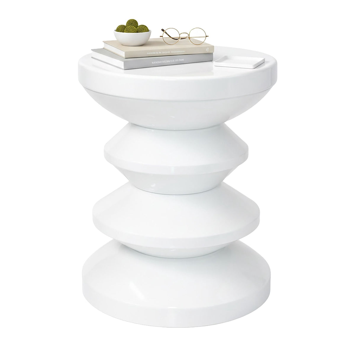 Zigzag Side Table & Stool – Versatile 1960s Design