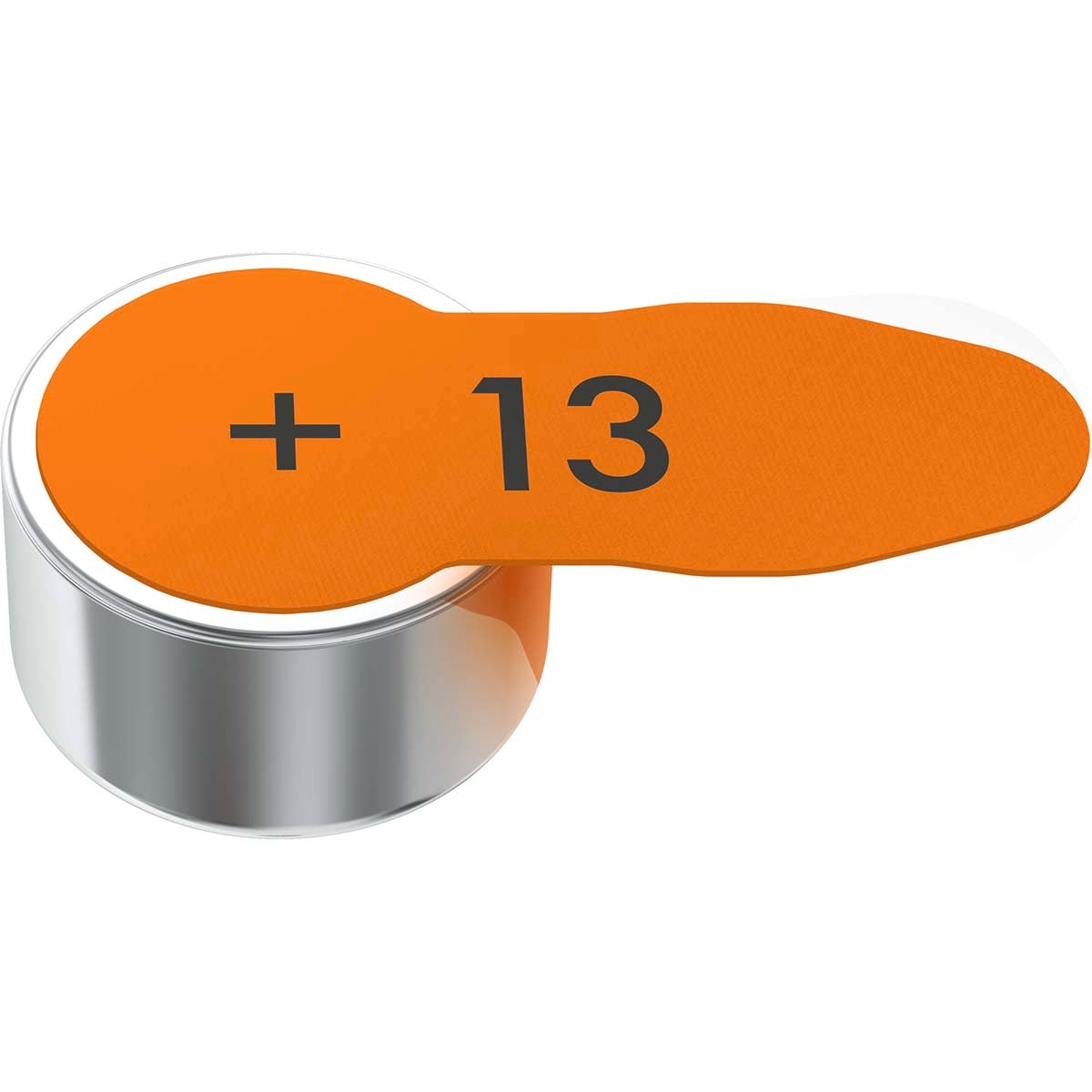 Zinc-Air Battery PR48 Type 13 | 1.45 V DC | 6-Blister | Hearing aid | Orange