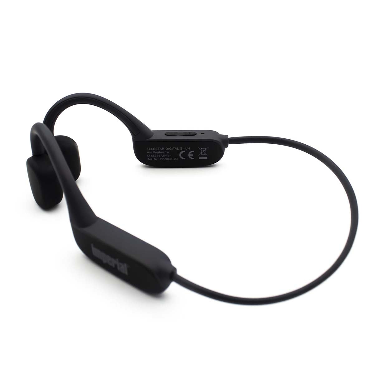 bluTC active 2 Bone Conduction Headphones Black