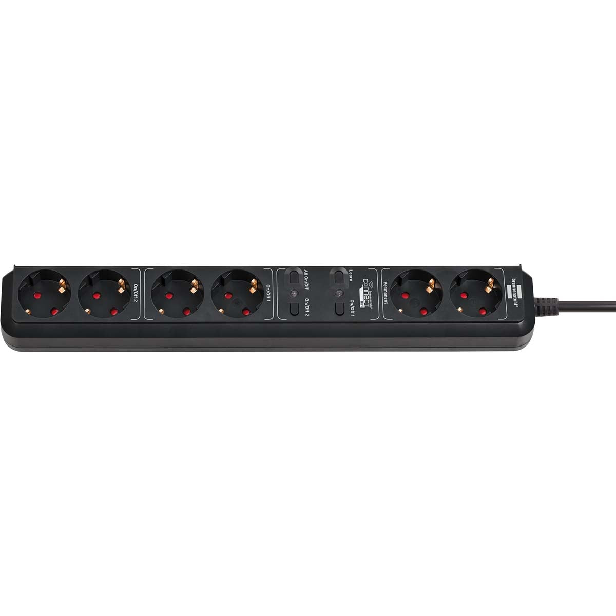 brennenstuhl®Connect Eco-Line Smart socket with 6-way timer function