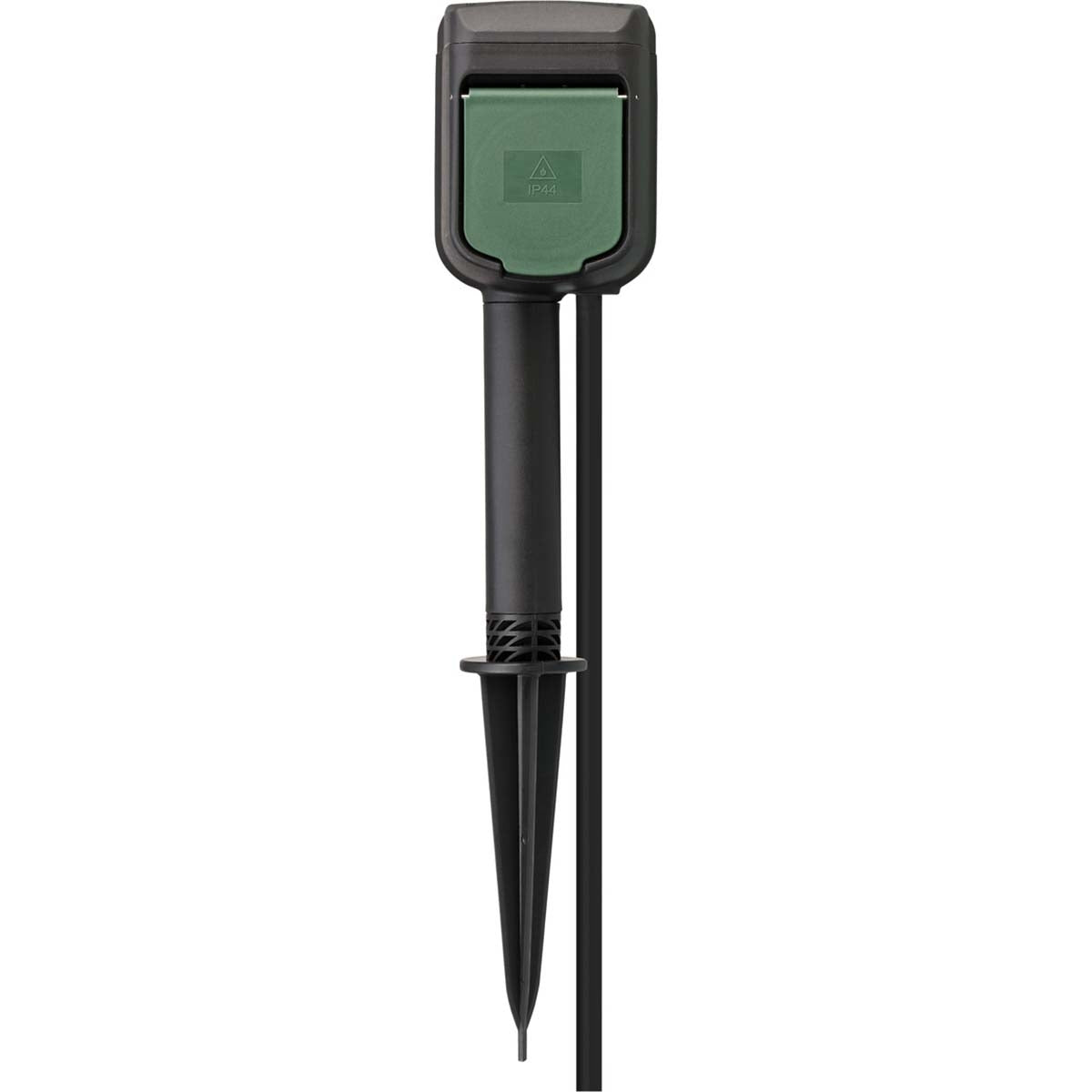 brennenstuhl®Connect smart outdoor socket 2-way / smart outdoor socket IP44 with earth tip and mounting plate