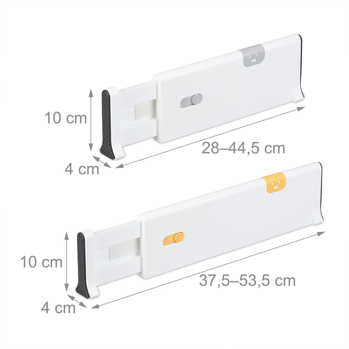 drawer divider set in 4 parts