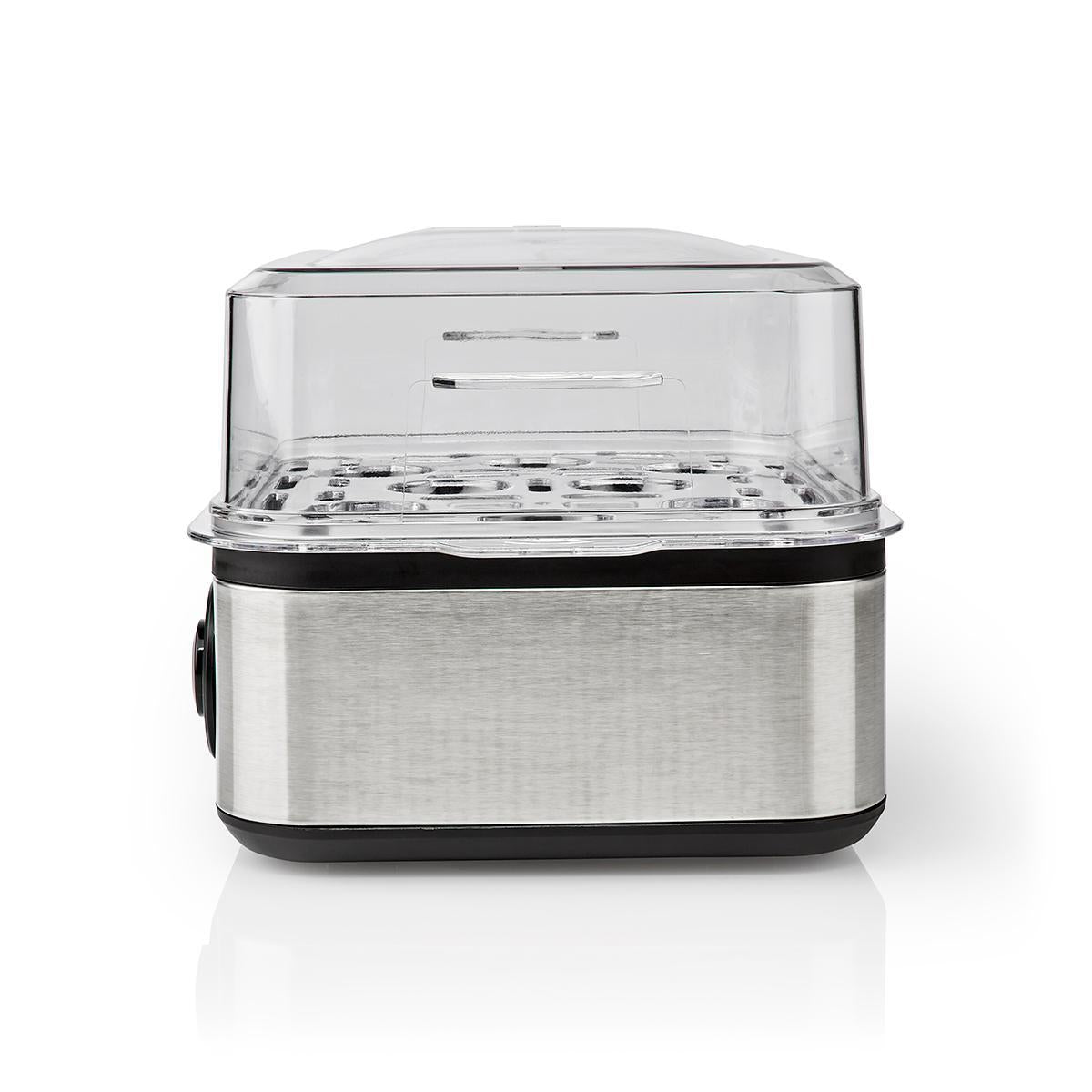 egg cooker | 8 eggs | The measuring glass | Aluminum / Black