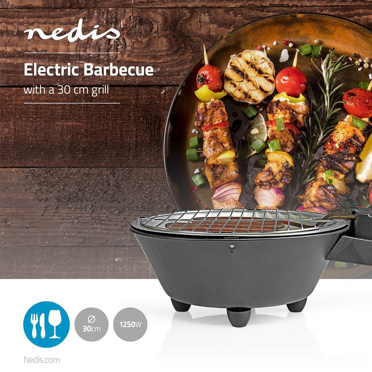 elektrisk grill | 1250 W