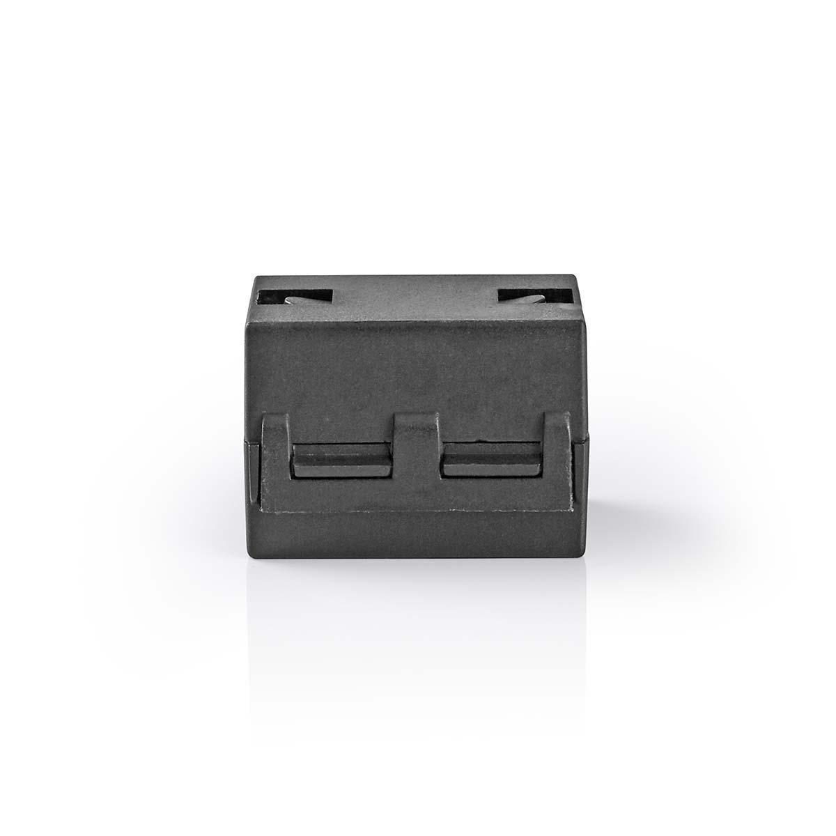 ferrite filter | 6.50 mm | ABS | Black | 25 pcs. | Plastic bag