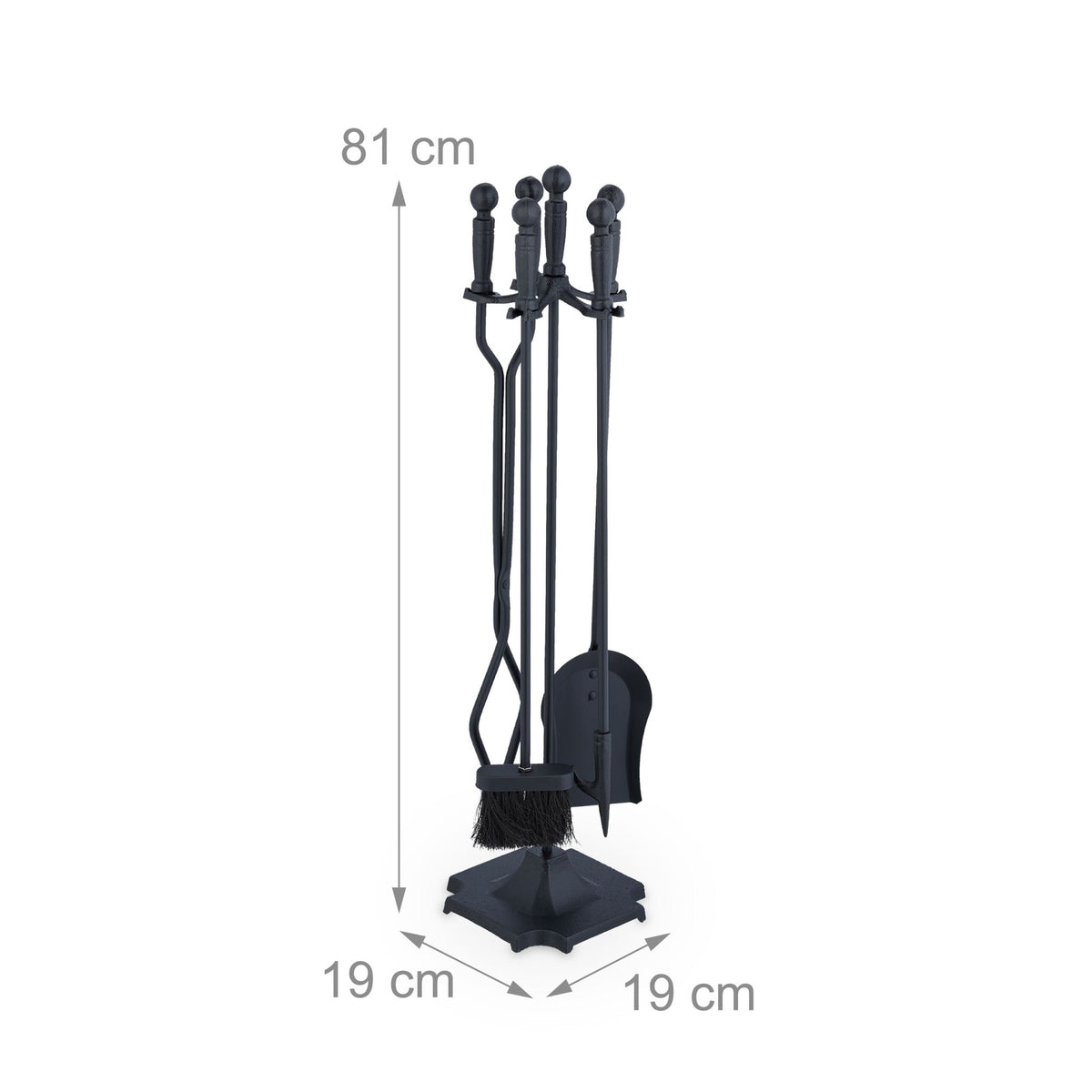 fireplace set in 5 parts