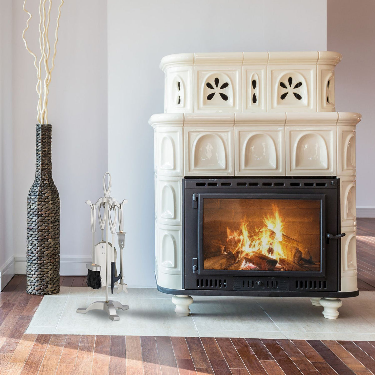 fireplace set in 5 parts