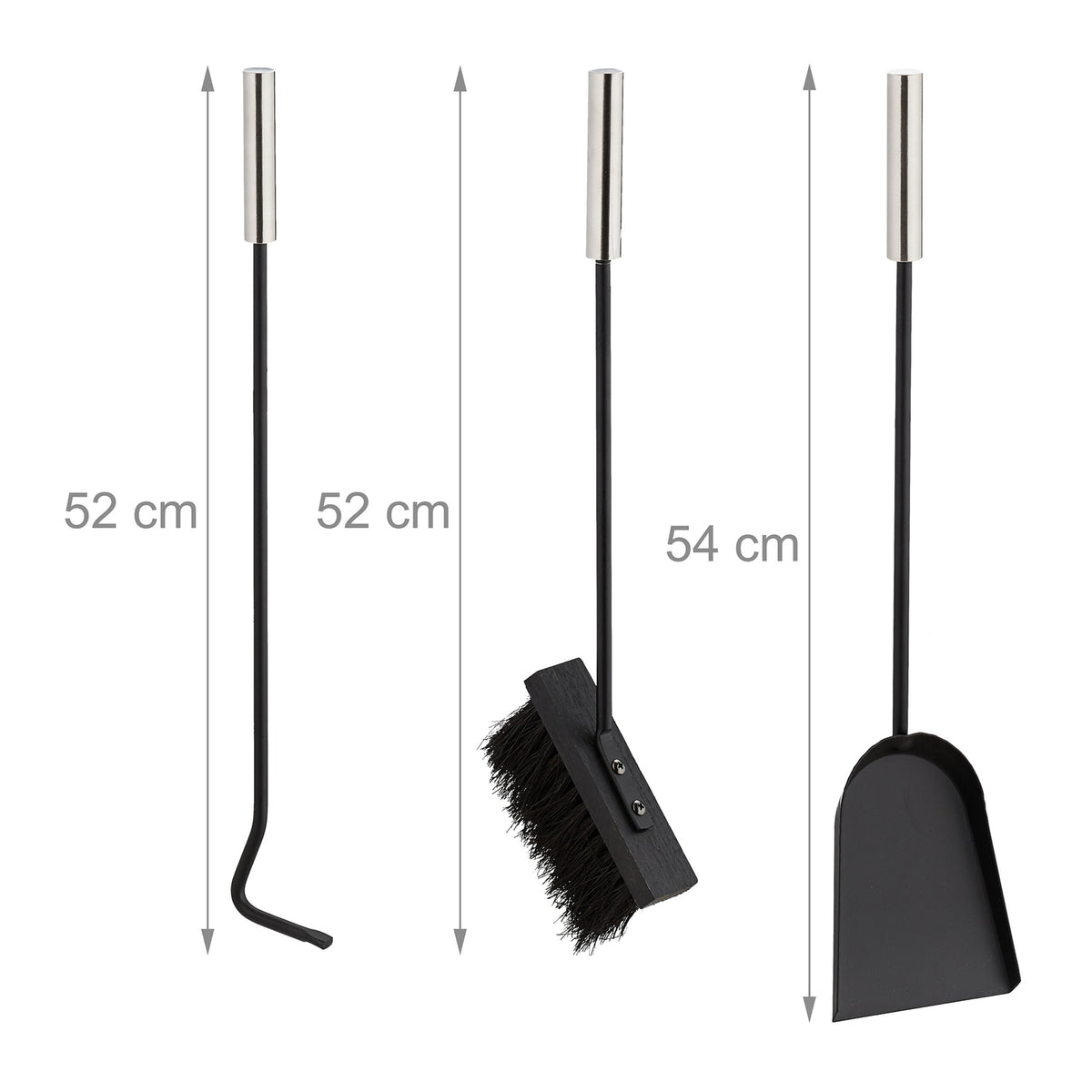 fire set with 4 parts