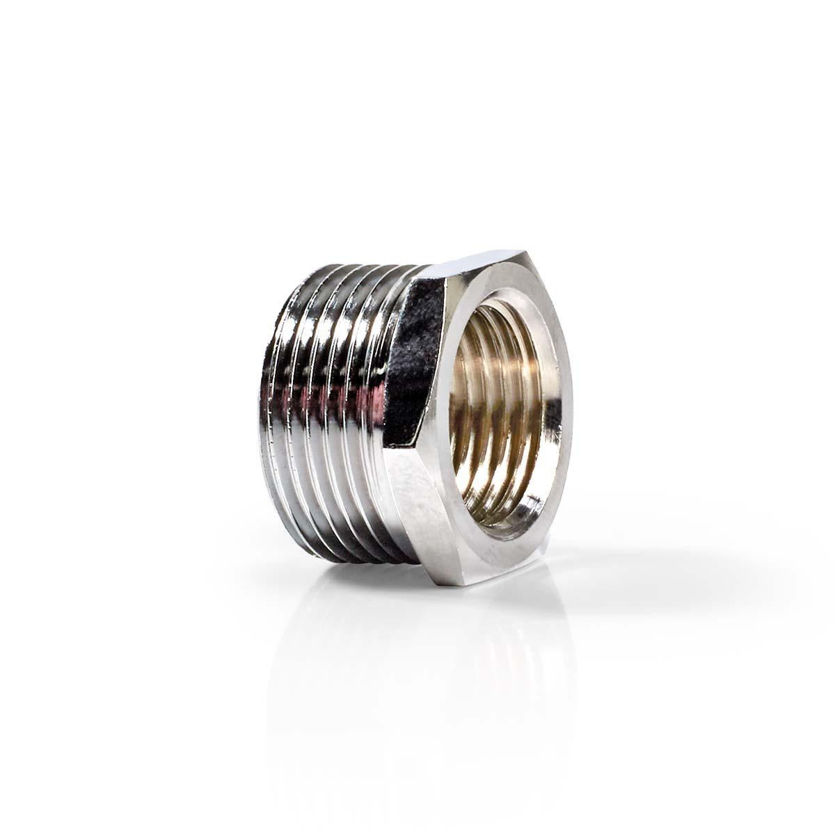 hose coupling | 1/2'' | 3/4'' | Metal | Silver