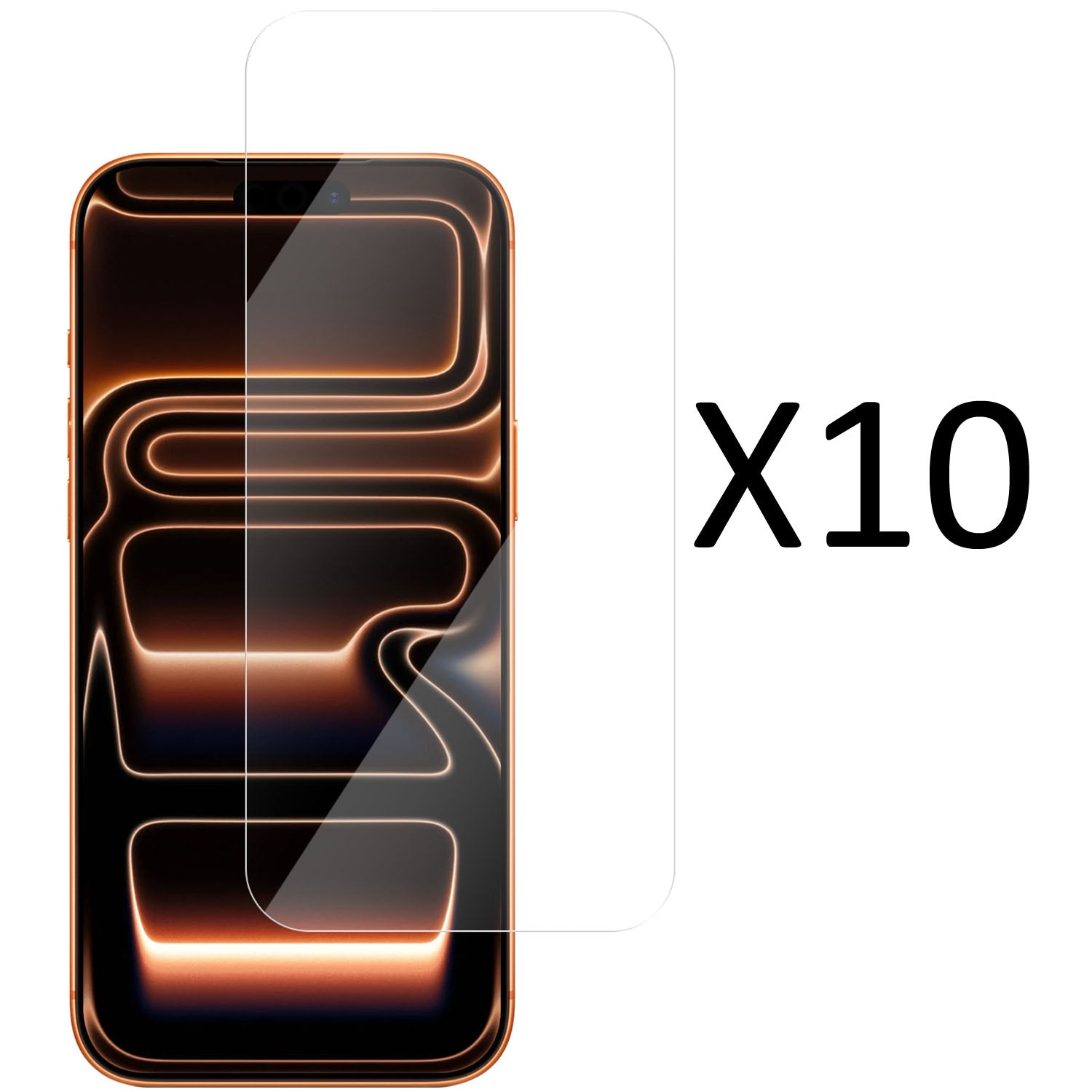 iPhone 17 Pro Screen Protector, 10-Pack